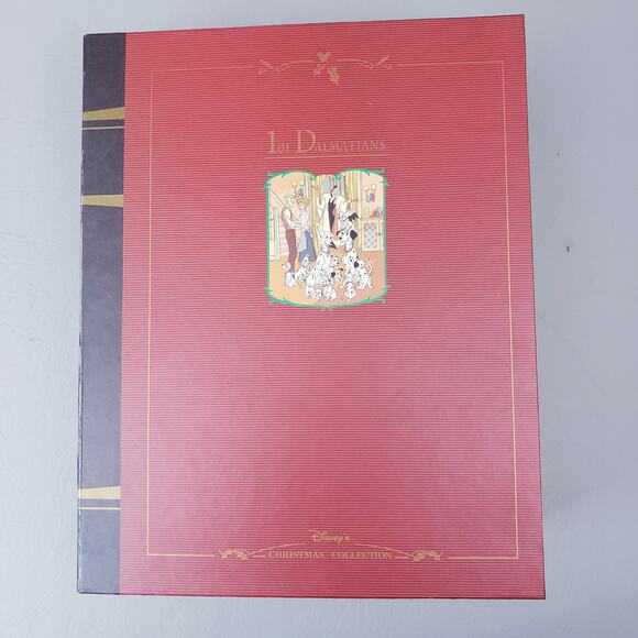 Disney's Christmas Ornament Collection Ornament Set Book 101 Dalmatians Complete - Picture 2 of 16